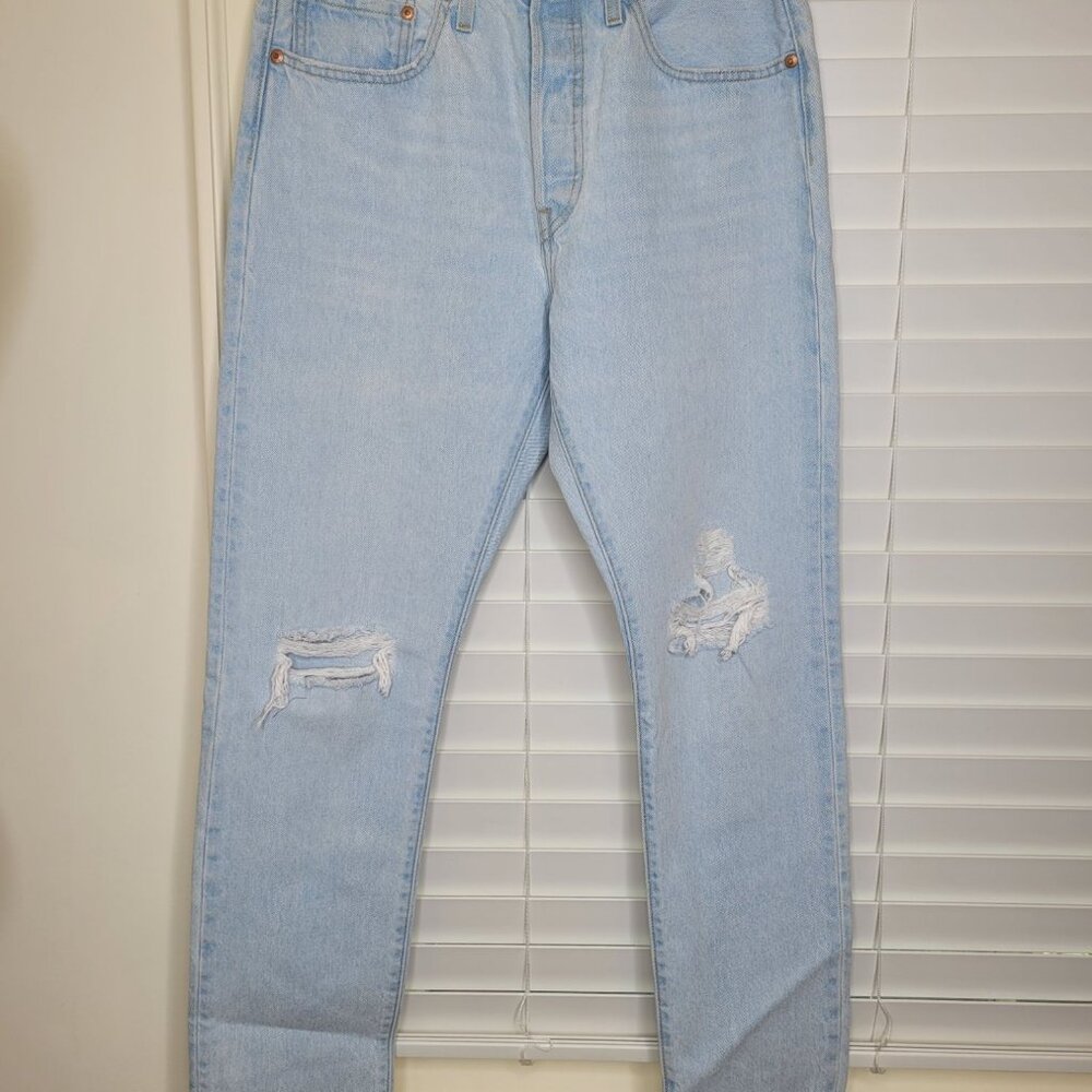 Levi's Light Blue Skinny Jeans